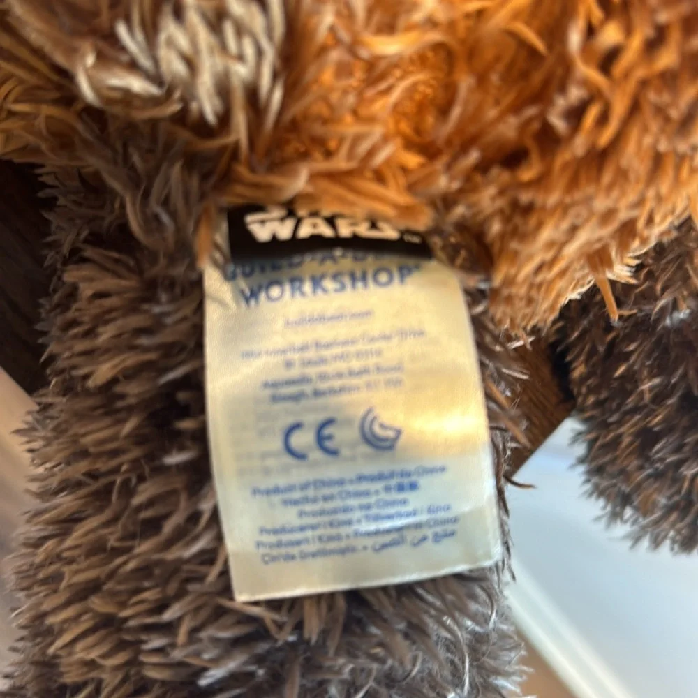 Build A Bear Chewbacca Chewie Star Wars plush